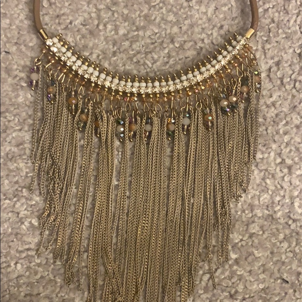 Chainlink statement Necklace - Picture 2 of 5